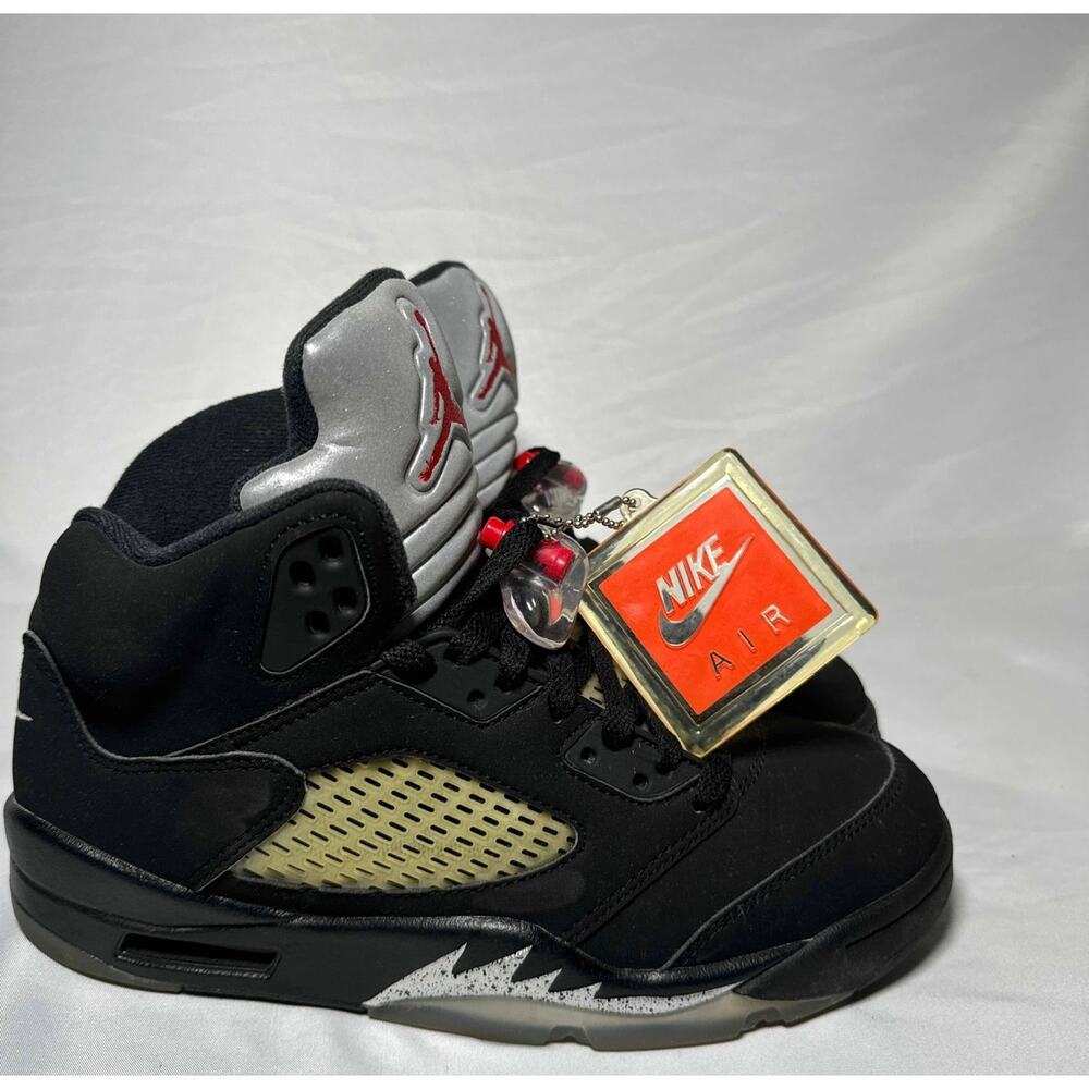 Size 7 - Nike Air Jordan 5 Retro OG Black Metallic 2016 Men's Shoes Ships Now